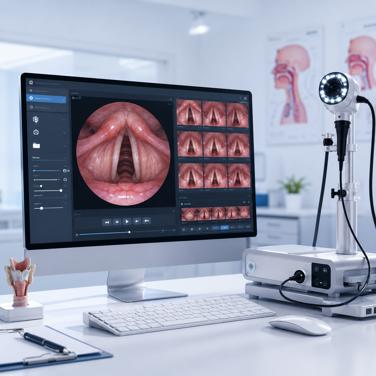نرم‌افزار تخصصی استروبوسکوپی EndoLab